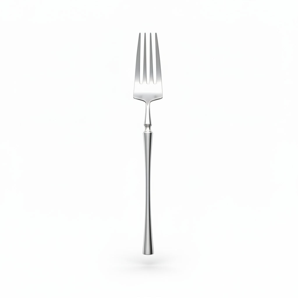 Finewick Tapered Handle Dinner Fork, Stainless Steel Flatware for Everyday Dining
