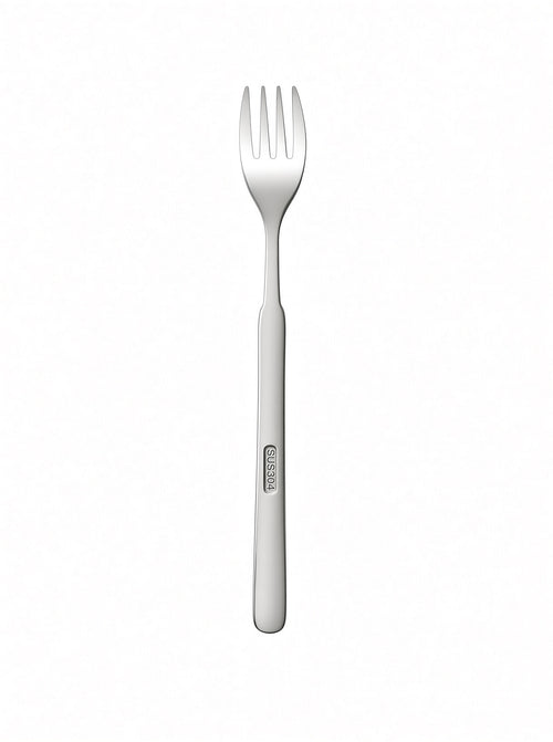 Finewick Hammered Handle Dinner Fork, Textured Stainless Steel Flatware for Everyday Dining