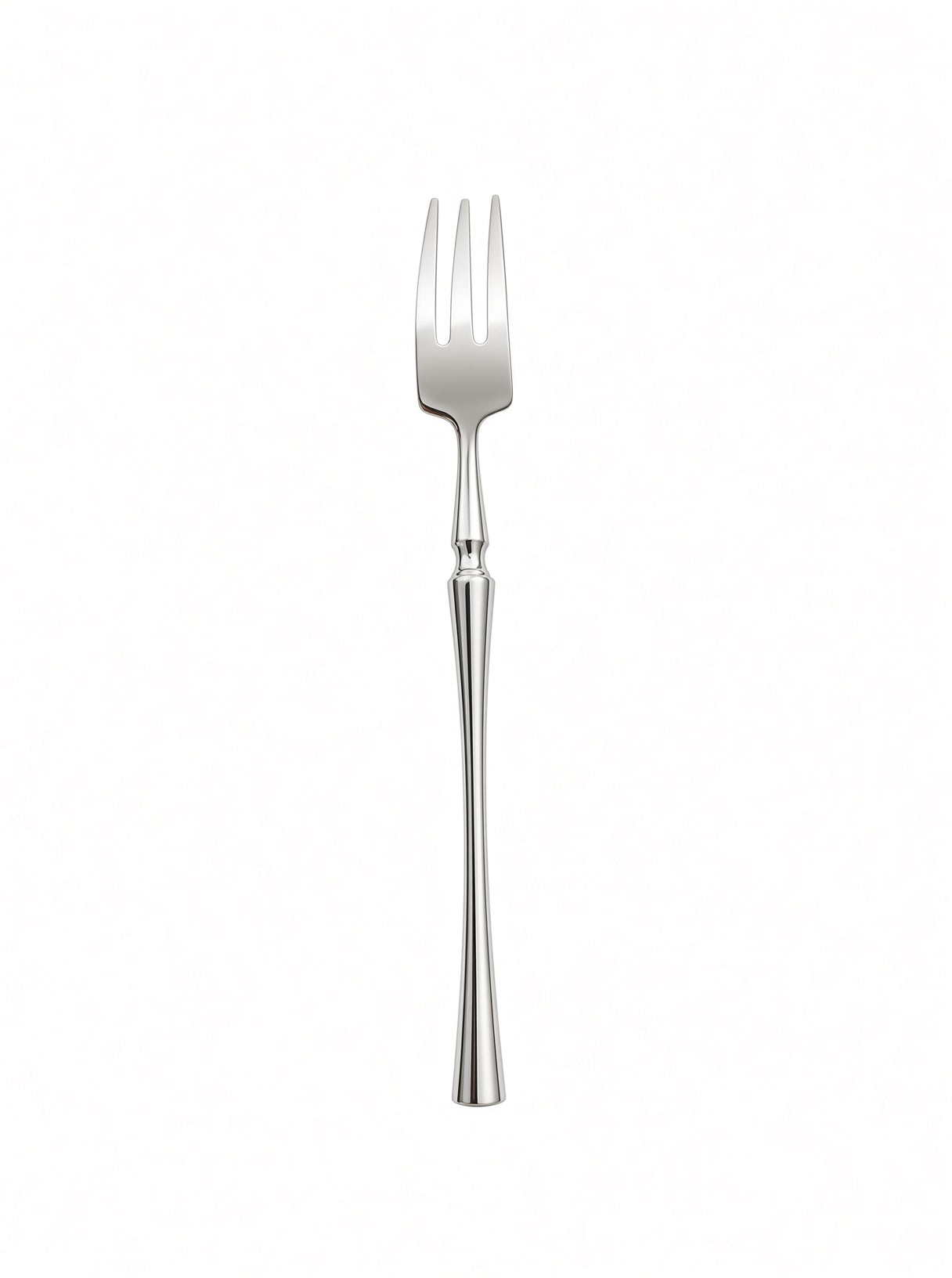 Finewick Tapered Handle Dessert Fork, Stainless Steel Flatware for Cake & Dessert