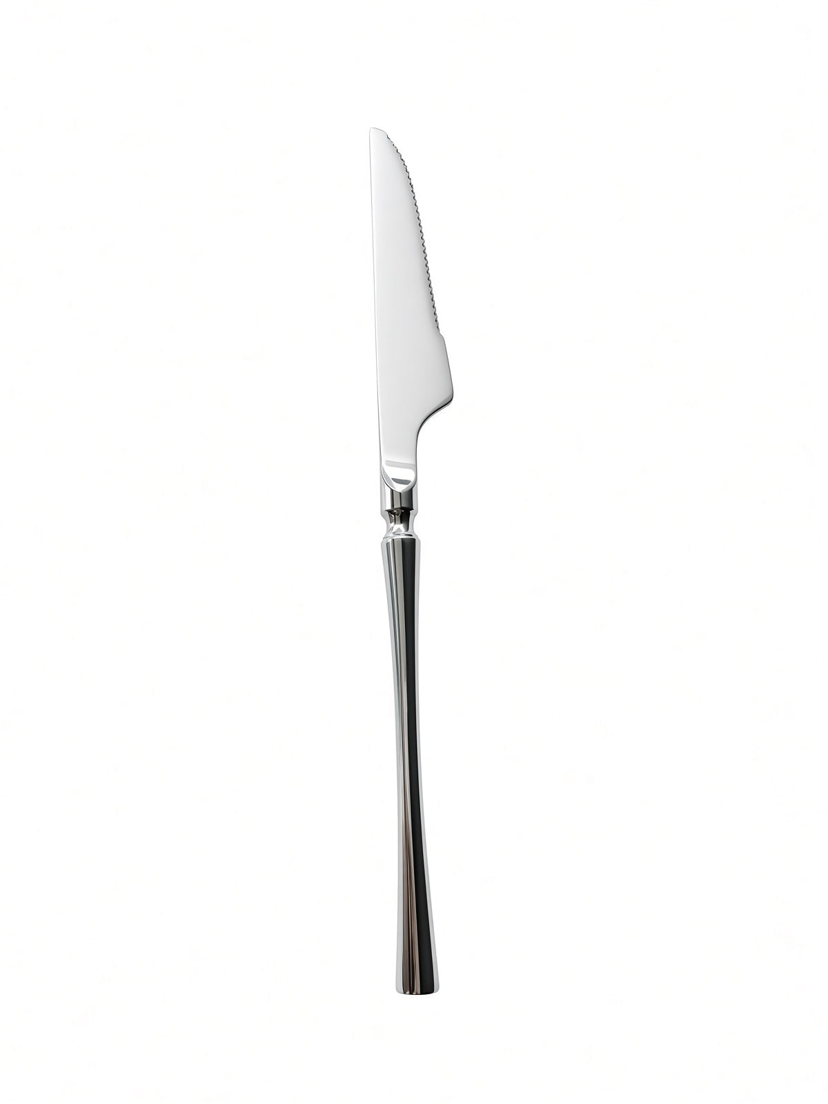 Finewick Tapered Handle Dinner Knife, Stainless Steel Flatware for Everyday Dining