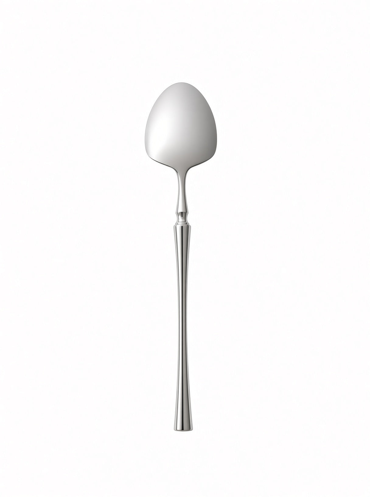 Finewick Tapered Handle Dinner Spoon, Stainless Steel Flatware for Everyday Dining