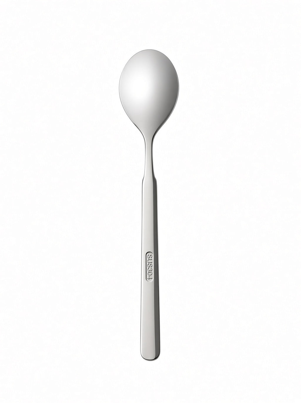 Finewick Hammered Handle Dinner Spoon, Textured Stainless Steel Flatware for Everyday Dining