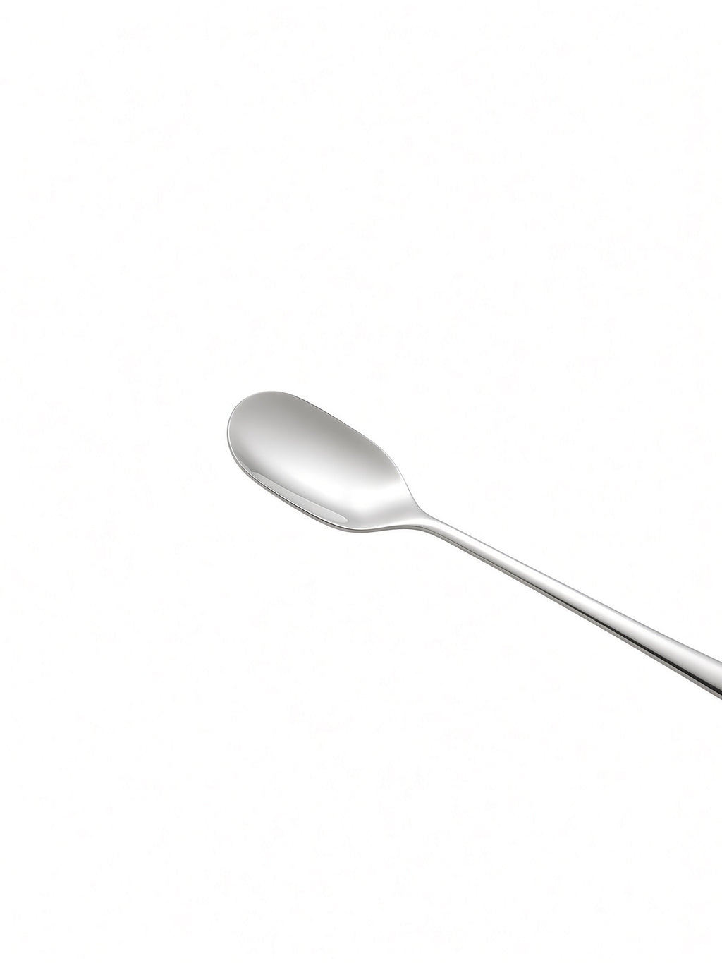 Finewick Long Handle Iced Coffee Spoon, Mirror-Polished Stainless Steel for Tea & Cold Drinks