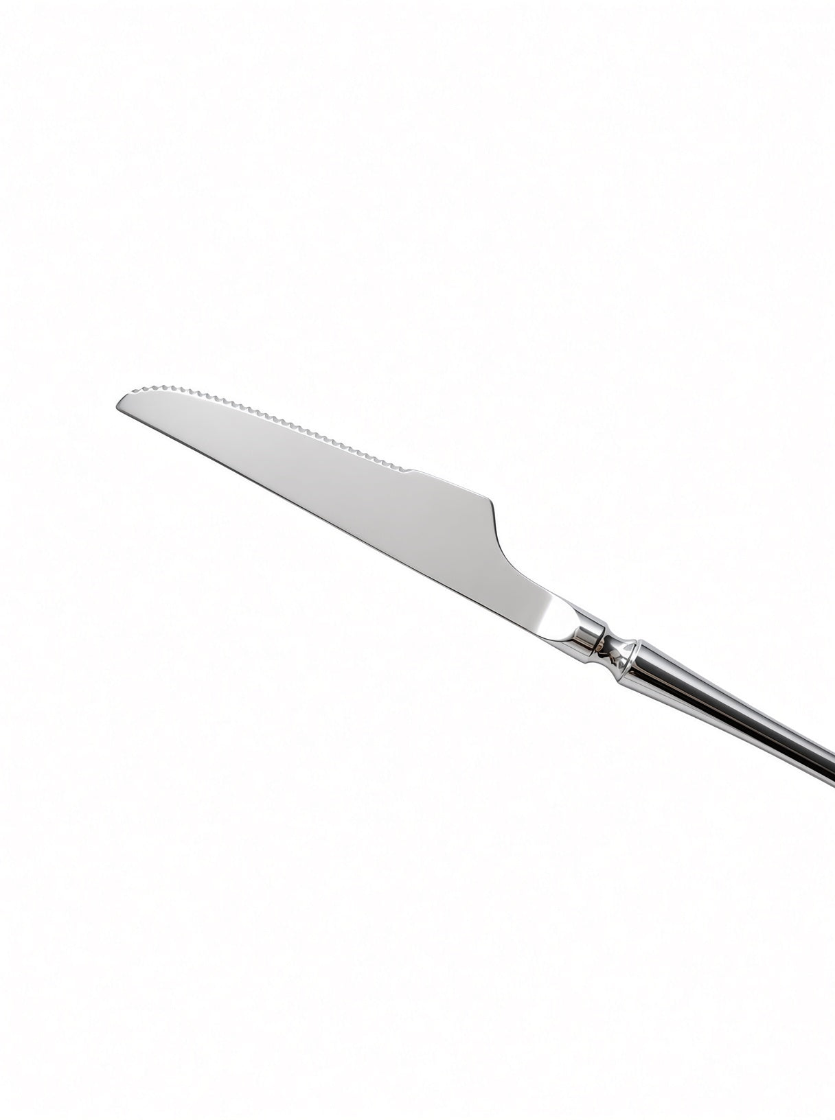 Finewick Tapered Handle Dinner Knife, Stainless Steel Flatware for Everyday Dining