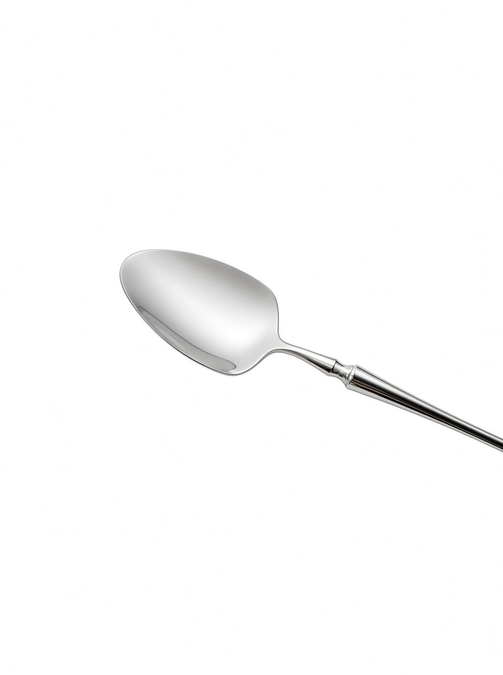 Finewick Tapered Handle Dinner Spoon, Stainless Steel Flatware for Everyday Dining